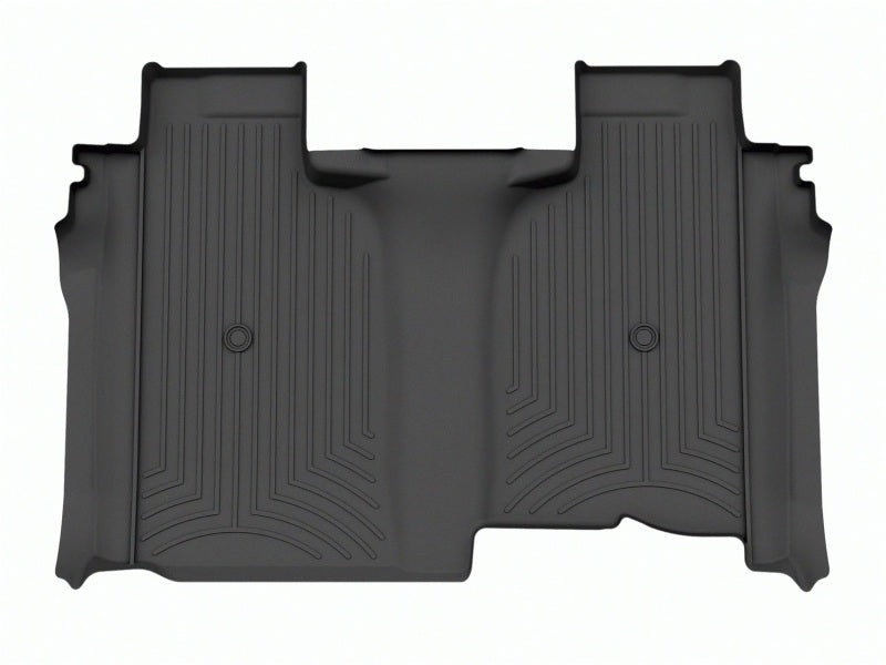 WeatherTech DigitalFit Rear FloorLiner for Chevrolet Silverado 1500 and GMC Sierra 1500 (2019+), Black