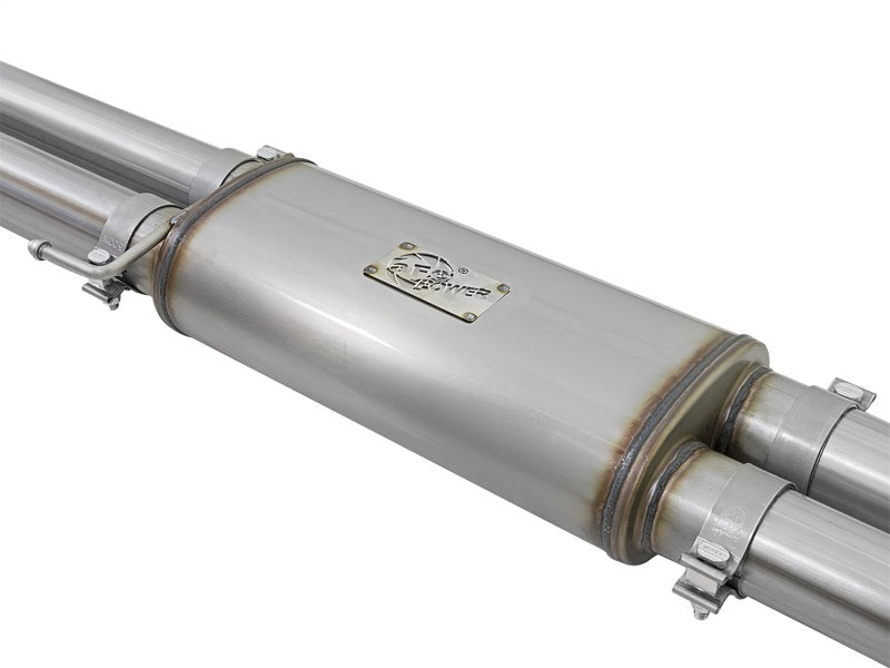 aFe MACHForce XP 3in 409-SS Exhaust Cat-Back 2017 Ford F-150 Raptor V6-3.5L (tt) w/ Black Tip-SR1 Performance