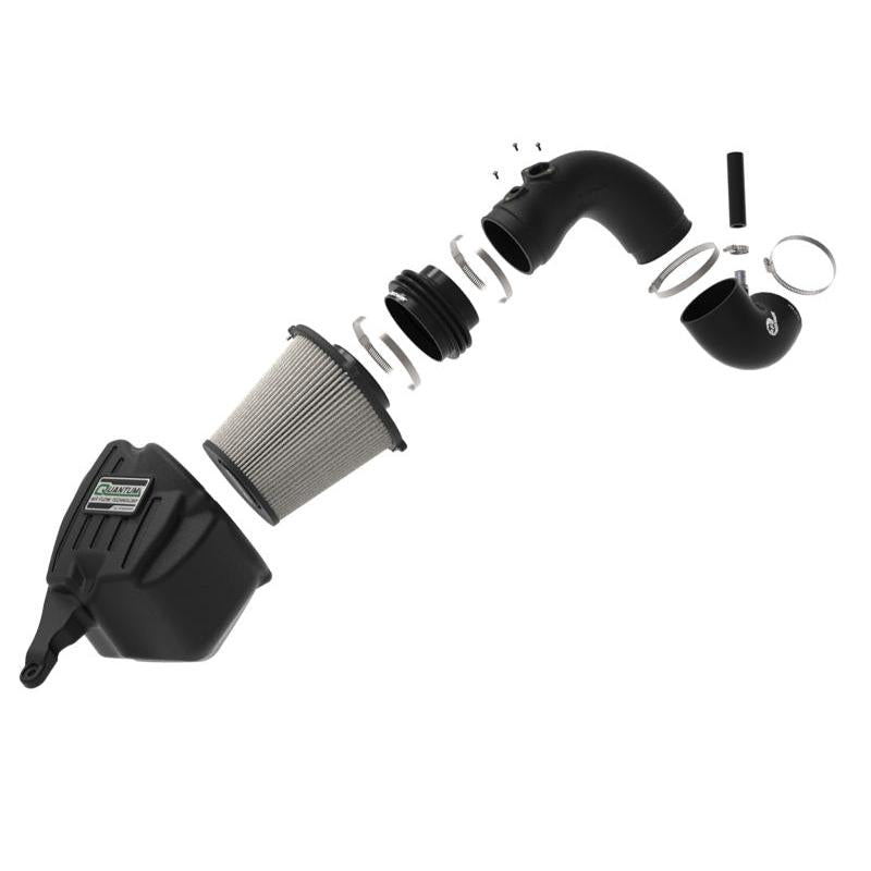 aFe Quantum Cold Air Intake System w/ Pro Dry S Media 10-12 Dodge Ram Diesel Trucks L6-6.7L (td)-SR1 Performance