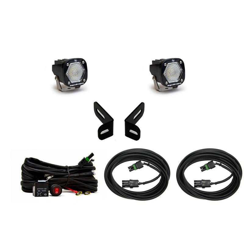 Baja Designs 21+ Ford Bronco Sport Dual S1 WC Dual Reverse Kit - Clear-SR1 Performance