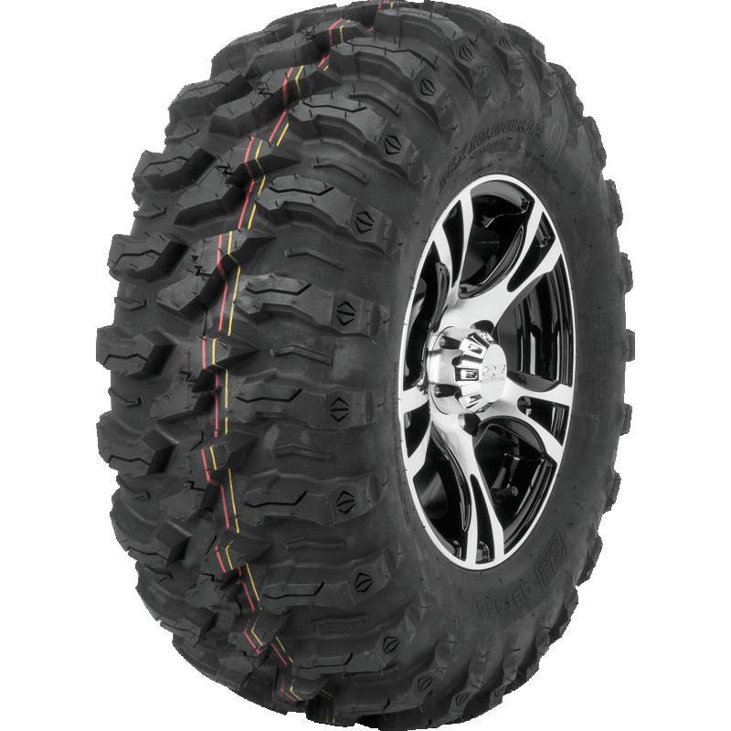 QuadBoss QBT446 Radial Utility Tire - 25x10R12 8Ply-SR1 Performance
