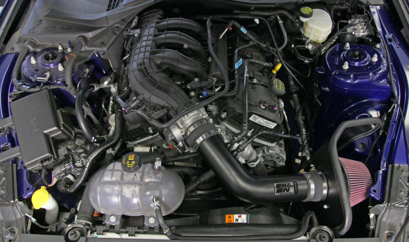 K&N 2015 Ford Mustang 3.7L V6 Performance Intake Kit-SR1 Performance