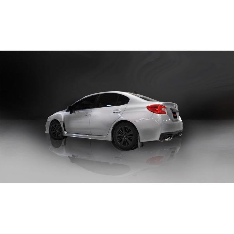 Corsa 2015-2021 Subaru WRX Cat Back Exhaust Polished Quad 3.5in Tips Sport-SR1 Performance
