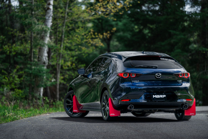 MBRP 19-23 Mazda 3 Hatchback T304SS 2.5in Axle-Back, Dual Rear Exit w/Carbon Fiber Tips-SR1 Performance