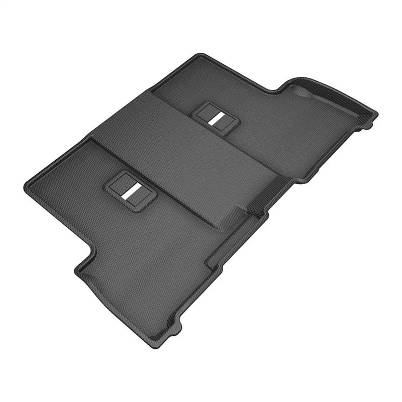 3D MAXider 23-24 Toyota Sequoia Kagu Black Floor Mat - Row 3-SR1 Performance