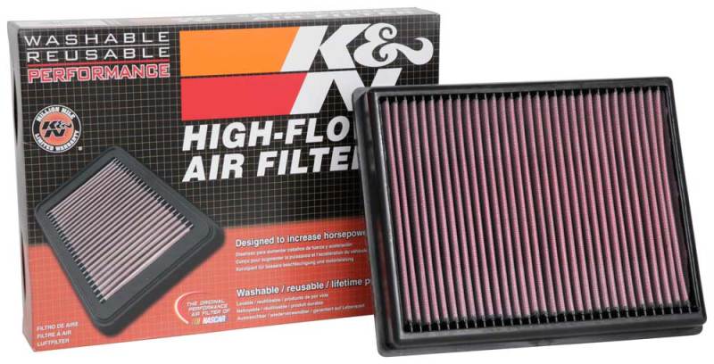 K&N 17-19 Ssanyong Rexton L4-2.2L DSL Replacement Drop In Air Filter-SR1 Performance