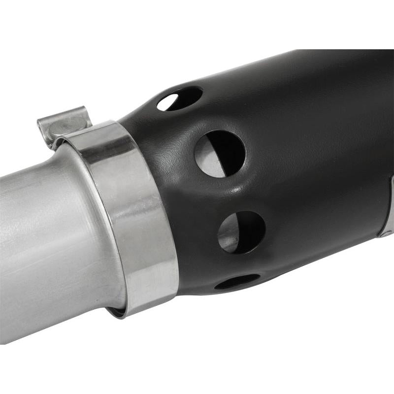 aFe LARGE BORE HD 3.5in DPF-Back SS Exhaust w/Black Tip 2016 GM Colorado/Canyon 2.8L (td)-SR1 Performance
