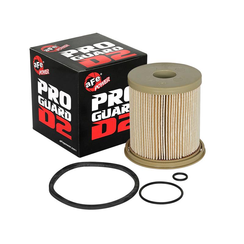 aFe ProGuard D2 Fuel Filters (4 Pack) Dodge Diesel Trucks 97-99 L6-5.9L (td)-SR1 Performance