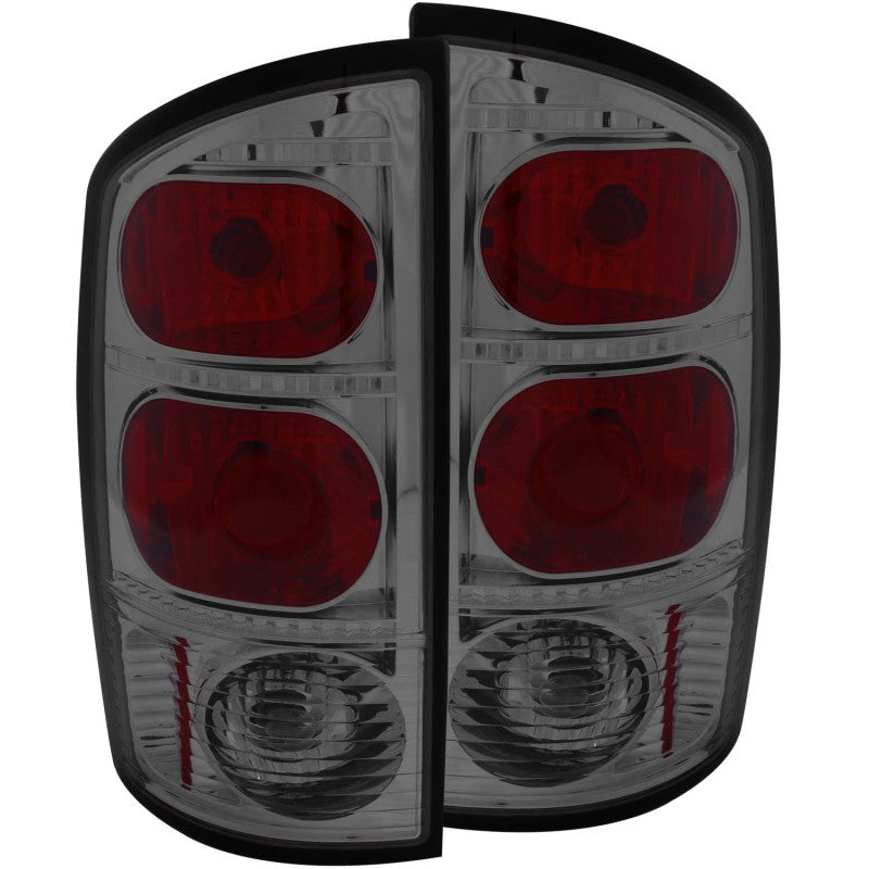 ANZO 2002-2005 Dodge Ram 1500 Taillights Smoke-SR1 Performance