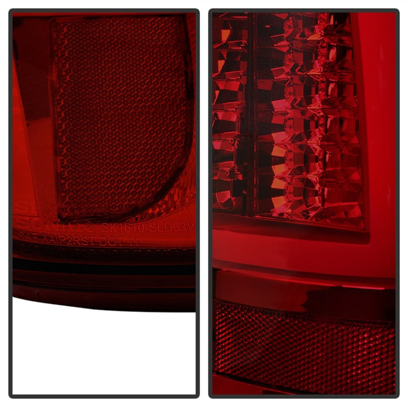 Spyder Chevy Silverado 1500/2500 03-06 Version 2 LED Tail Lights - Red Smoke ALT-YD-CS03V2-LED-RS-SR1 Performance