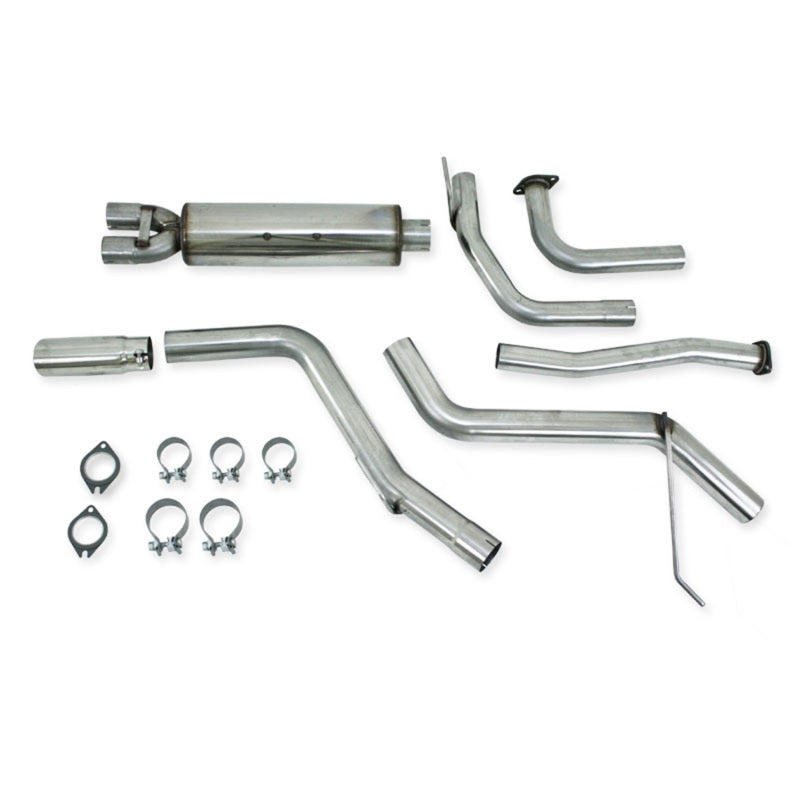 MBRP 05-11 Nissan Frontier 4.0L V6 Single Side T409 Cat Back Exhaust-SR1 Performance