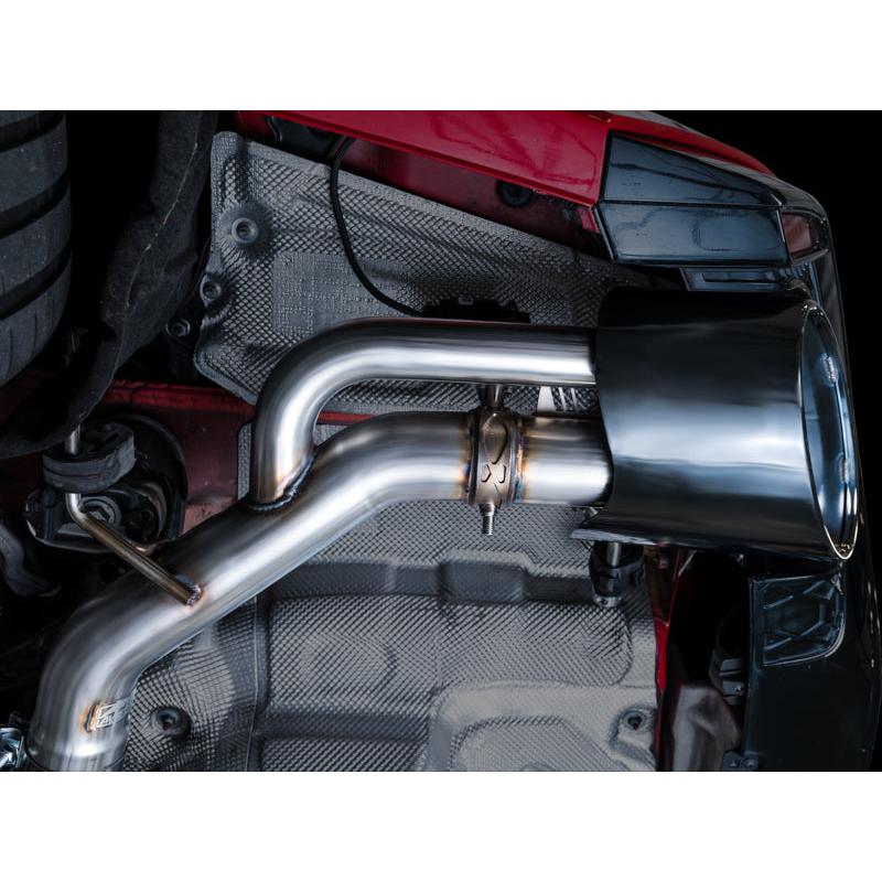 AWE Tuning 21-23 Audi C8 RS6/RS7 SwitchPath Cat-back Exhaust - Diamond Black Tips-SR1 Performance