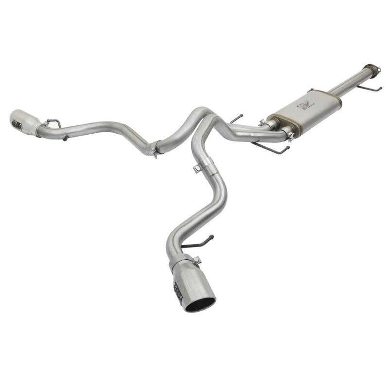 aFe MACH Force-Xp 3in - 2.5in SS Cat-Back Dual Exhaust w/Polished Tips 07-14 Toyota FJ Cruiser 4.0L-SR1 Performance