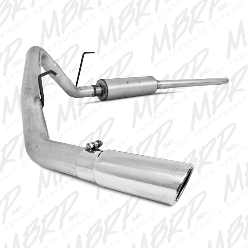 MBRP 2004-2008 Ford F150 EC/CC-SB Cat Back Single Side-SR1 Performance