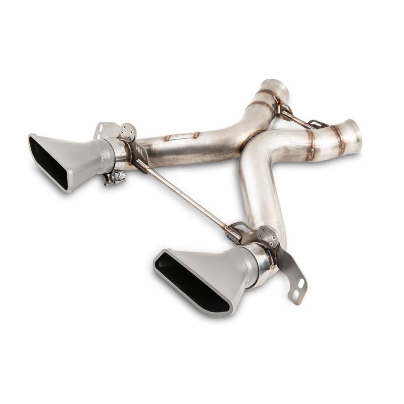 AWE Tuning McLaren MP4-12C Performance Exhaust - Machined Tips-SR1 Performance