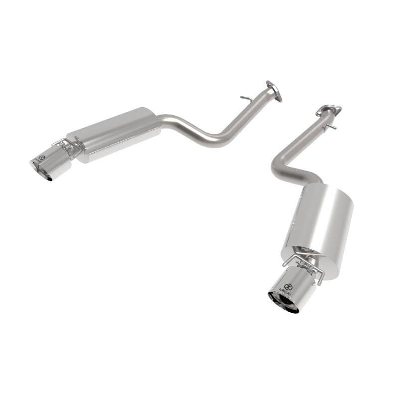 aFe Lexus IS350 14-22 V6-3.5L Takeda Axle-Back Exhaust System- Polished Tip-SR1 Performance
