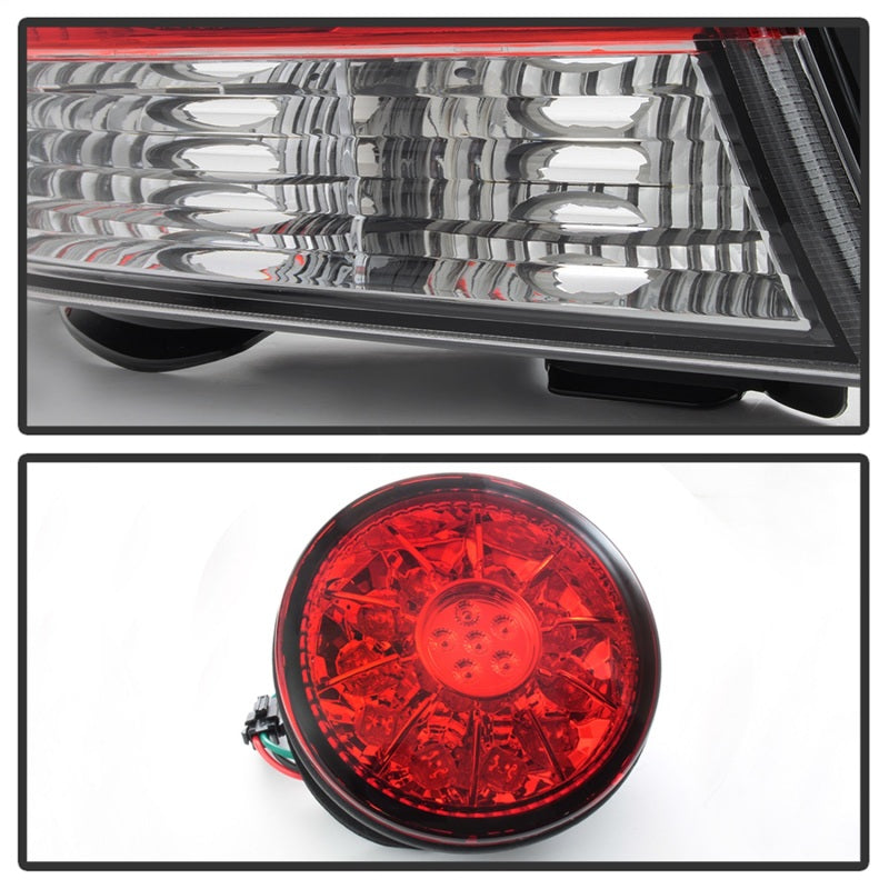 Spyder 01-03 Lexus IS300 LED Tail Lights - Red Clear ALT-YD-LIS300-LED-SET-RC-SR1 Performance