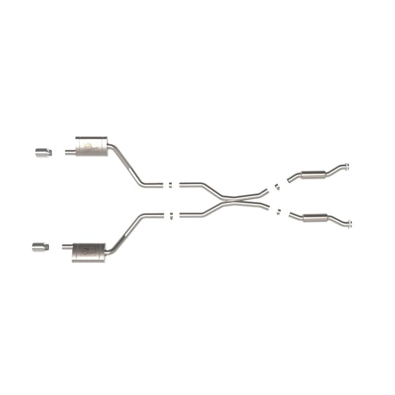 aFe 11-21 Dodge Durango V6-3.6L/V8-5.7L MACH Force-Xp 304 SS Cat-Back Exhaust System w/ Polished Tip-SR1 Performance