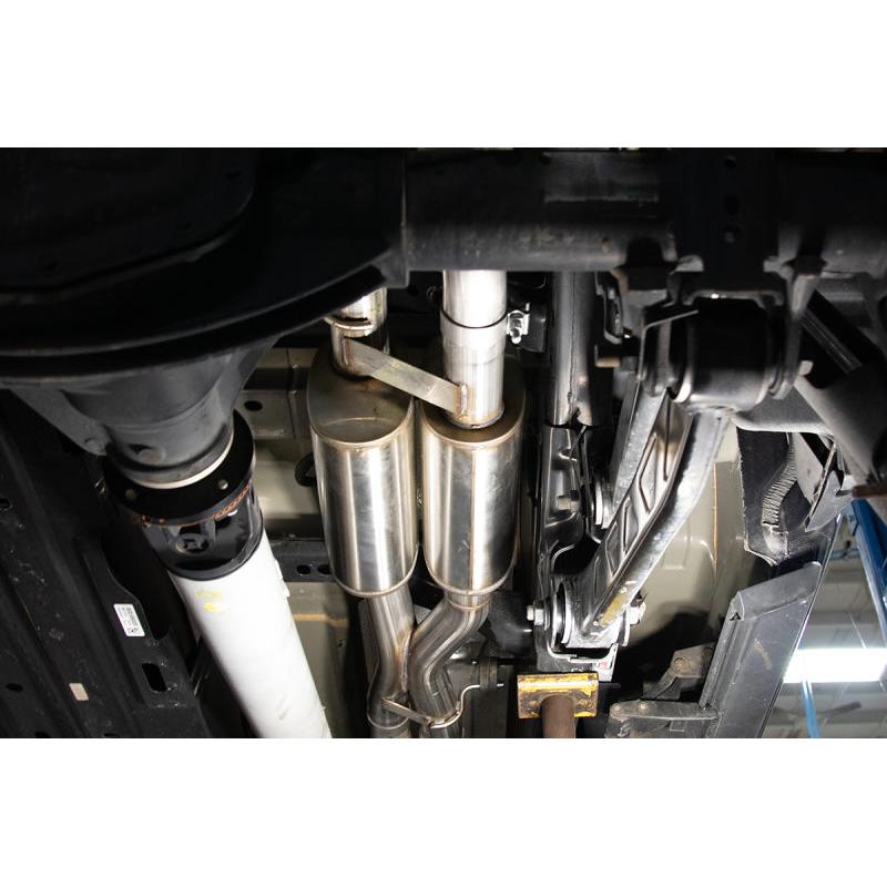 Corsa 2021-2024 Dodge Ram TRX Crew Cab Xtreme Catback Exhaust Dual Rear Gunmetal Tip-SR1 Performance