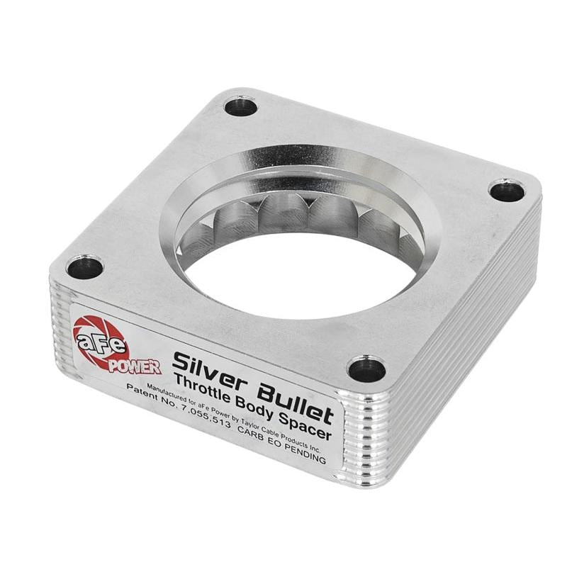 aFe Silver Bullet Throttle Body Spacer 03-06 Nissan 350Z V6 3.5L (VQ35DE)-SR1 Performance