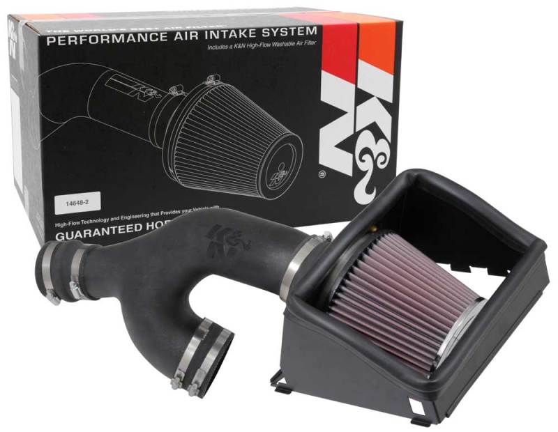 K&N 2017 Ford F150 Ecoboost V6-3.5L F/I Performance Air Intake Kit-SR1 Performance