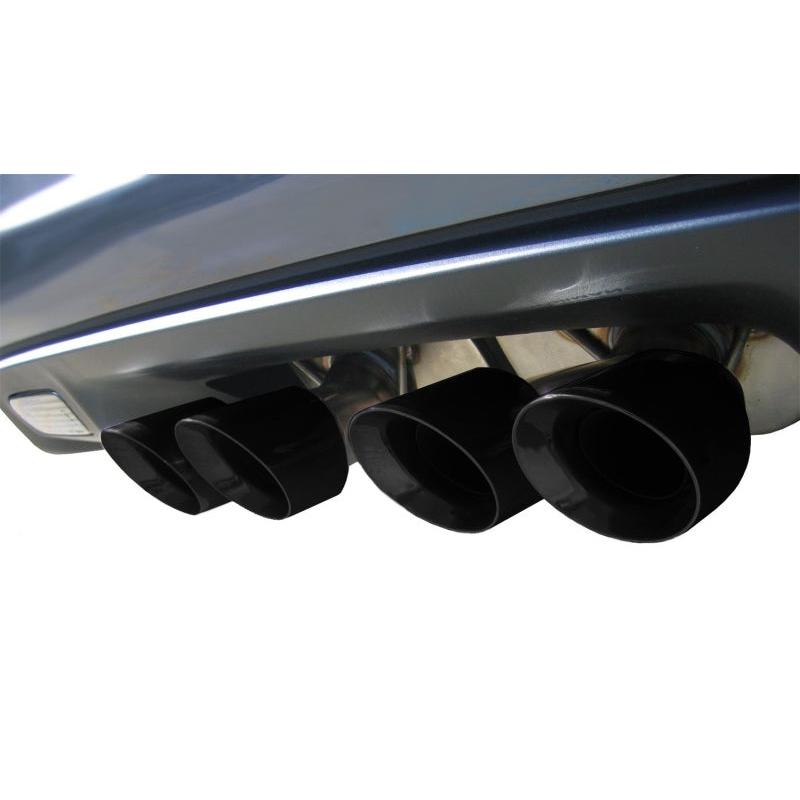 Corsa 2012-2013 Chevrolet Corvette C6 Z06 7.0L V8 Black Sport Cat-Back Exhaust-SR1 Performance