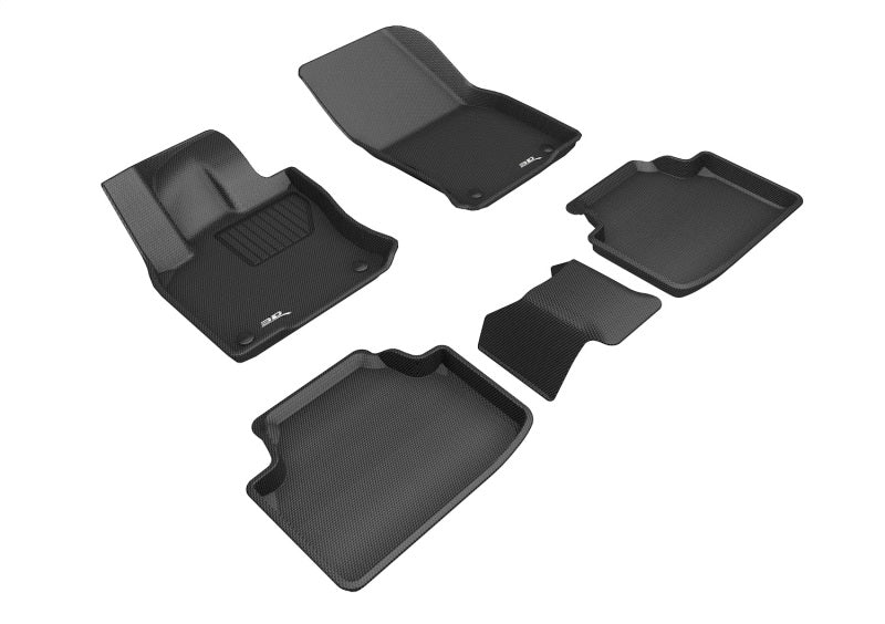 3D Maxpider 19-23 Volkswagen Taos Kagu Floor Mat- Black R1 R2-SR1 Performance