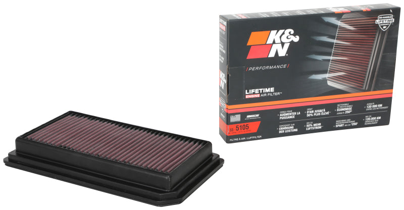 K&N 20-21 Cadillac CT5 V6 3.0L Replacement Air Filter-SR1 Performance