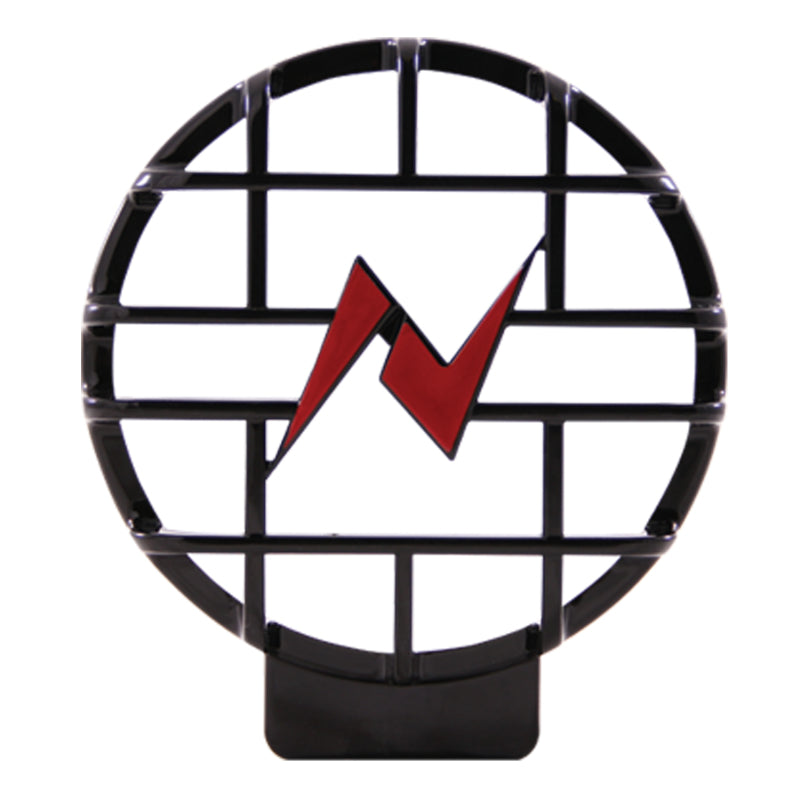 ANZO Protective Lens Universal 6in HID Black Protective Lens w/ AnzoUSA Logo (Pair)-SR1 Performance