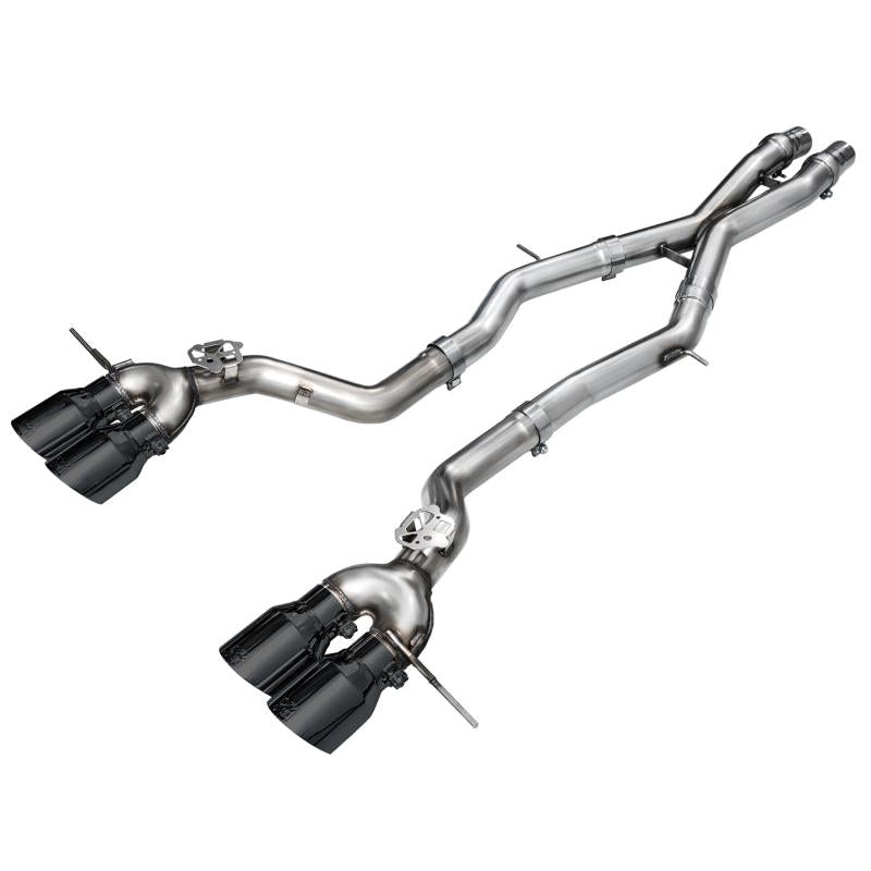 AWE Tuning 23-24 BMW G87 M2 Track Edition Exhaust - Diamond Black Tips-SR1 Performance