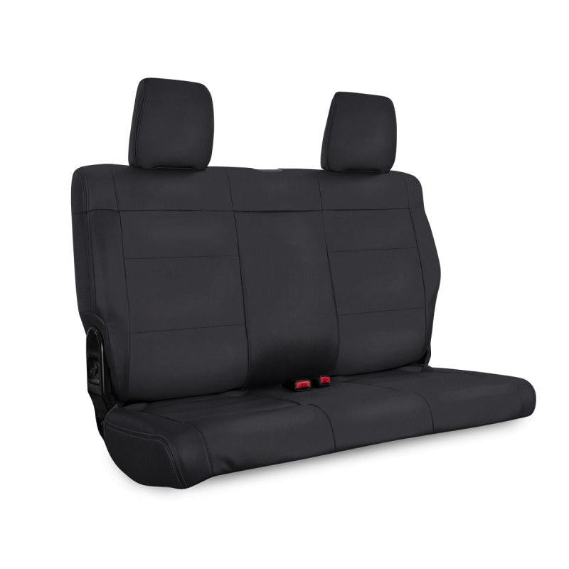 PRP 07-10 Jeep Wrangler JK Rear Seat Covers/2 door - All Black-SR1 Performance