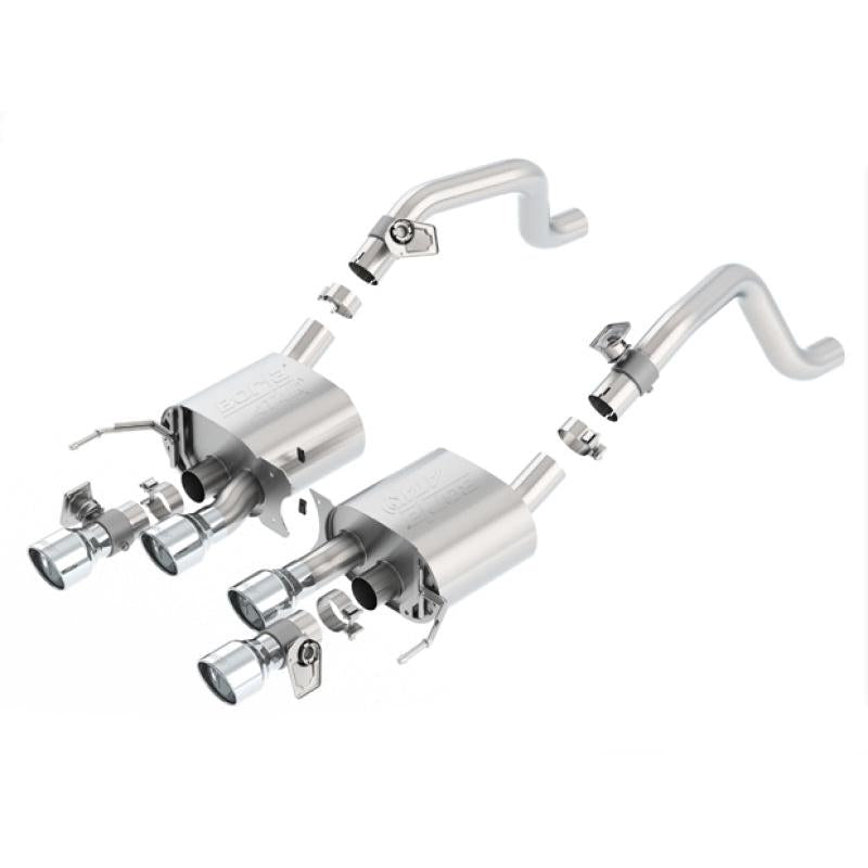 Borla 2014 Chevrolet Corvette C7 6.2L 8cyl ATAK Exhaust w/ NPP Dual Mode (rear section only)-SR1 Performance