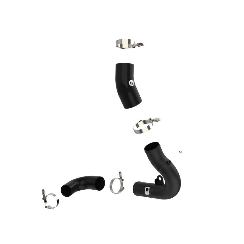 aFe Bladerunner 2.75in Aluminum Cold Charge Pipe Black VW GTI (MKVIII) 22-23 L4-2.0L (t)-SR1 Performance