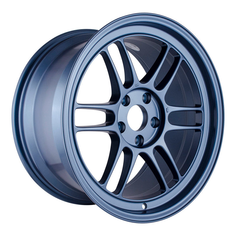 Enkei RPF1 18x9.5 5x114.3 38mm Offset 73mm Bore Matte Blue Wheel (MOQ 40)-SR1 Performance
