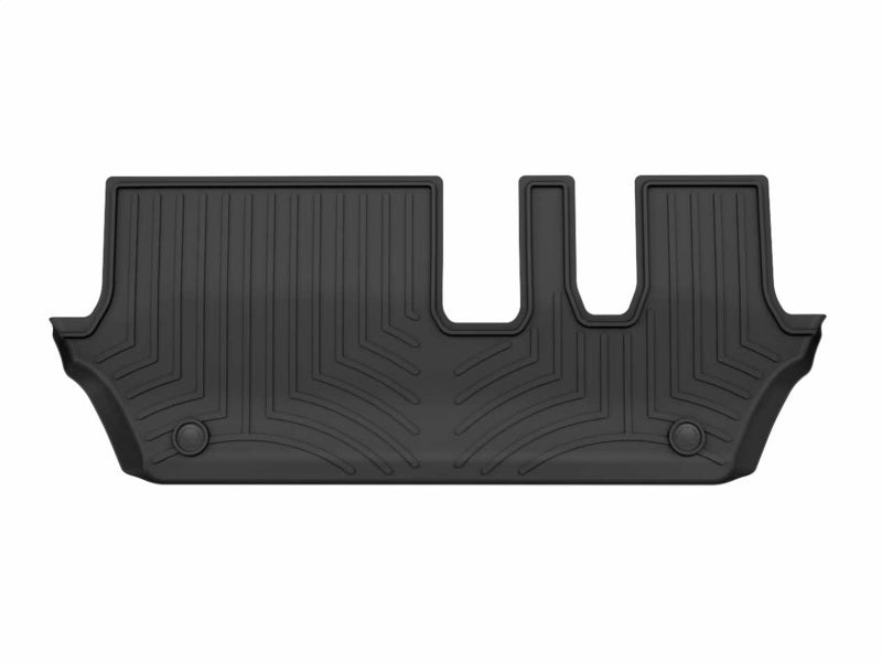 WeatherTech DigitalFit FloorLiner for 2025 Infiniti QX80 / Nissan Armada Second Row Bench - Black