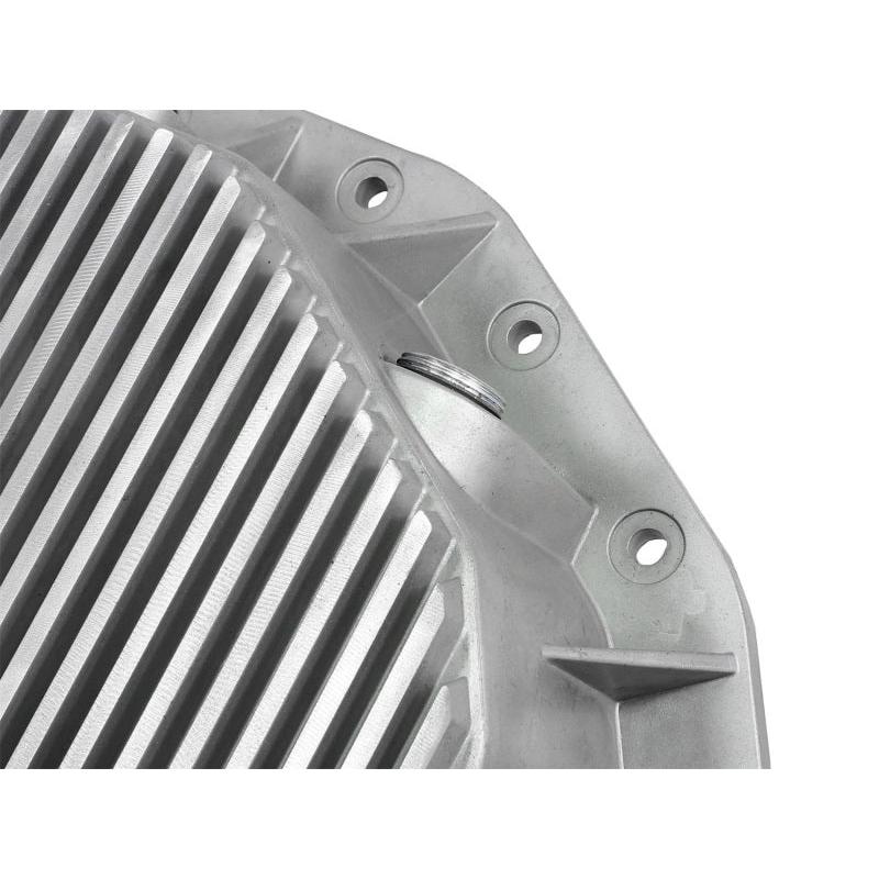afe Rear Differential Cover (Raw; Street Series); Dodge Diesel Trucks 03-05 L6-5.9L (td)-SR1 Performance