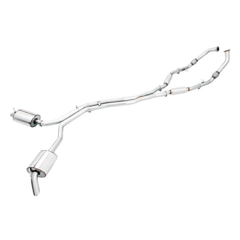 AWE Tuning Audi B9 SQ5 Resonated Touring Edition Cat-Back Exhaust - No Tips (Turn Downs)-SR1 Performance