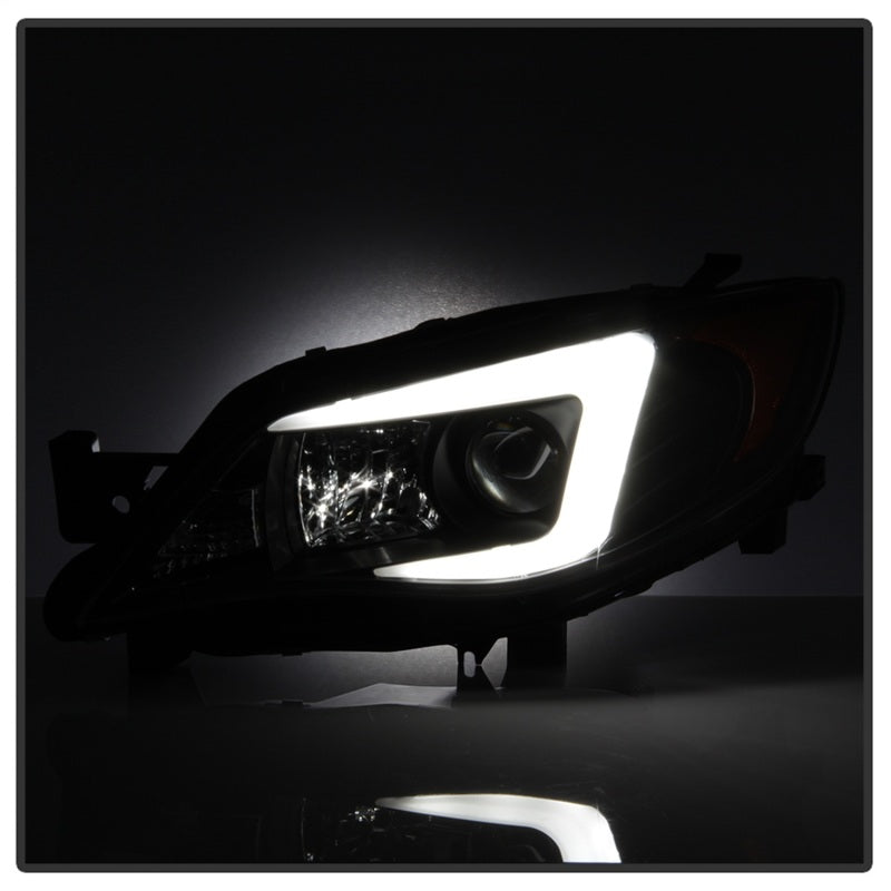 Spyder Subaru WRX 08-09 Projector Headlights - HID Model Only - Black PRO-YD-SWRX08-HID-LBDRL-BK-SR1 Performance