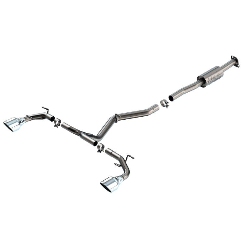 Borla 22-23 Subaru BRZ/Toyota GR86 2.4L RWD AT/MT ATAK Catback Exhaust - Polished Tips-SR1 Performance