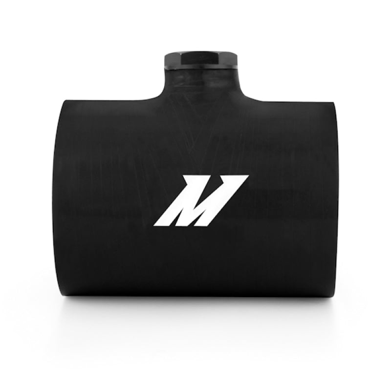 Mishimoto 3.0-inch Black Silicone Coupler with 1/8-inch NPT Bung for Automotive Applications