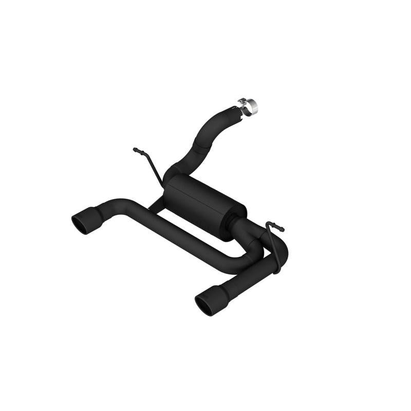Borla 2018 Jeep Wrangler JL/JLU 3.6L 2DR/4DR ATAK SS Axle Back Black Coated Exhaust w/3.5in Tips-SR1 Performance