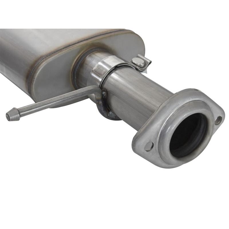 aFe Rebel Series CB 3in Middle Side Exit SS Exht w/Polish Tips 15-17 Chevy Colorado / GMC Canyon-SR1 Performance