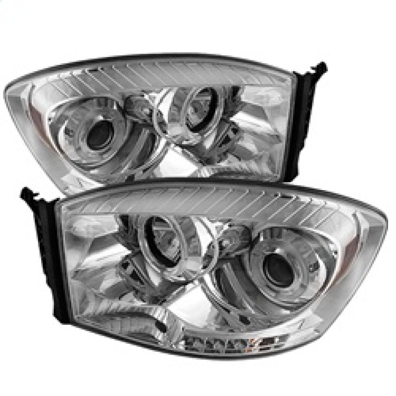Spyder Dodge Ram 1500 06-08/Ram 2500 06-09 Projector Headlights LED Halo LED Chrm PRO-YD-DR06-HL-C-SR1 Performance