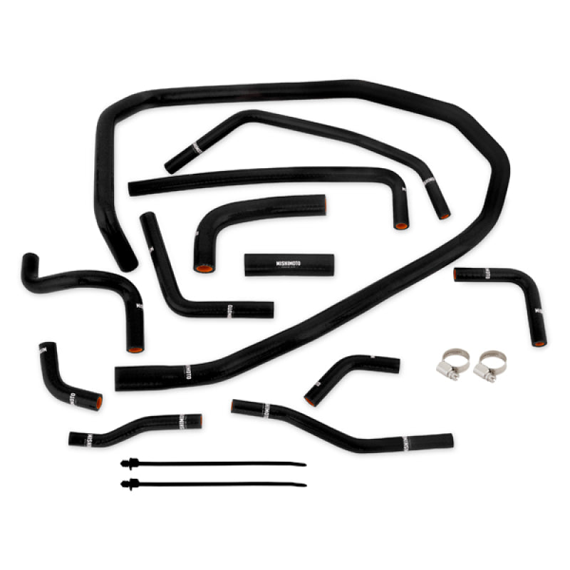 Mishimoto 2015 Subaru WRX Black Silicone Radiator Coolant Ancillary Hoses Kit-SR1 Performance