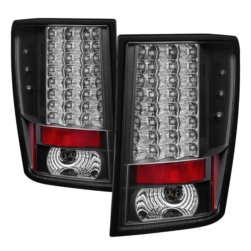 Spyder Jeep Grand Cherokee 07-10 LED Tail Lights Black ALT-YD-JGC07-LED-BK-SR1 Performance
