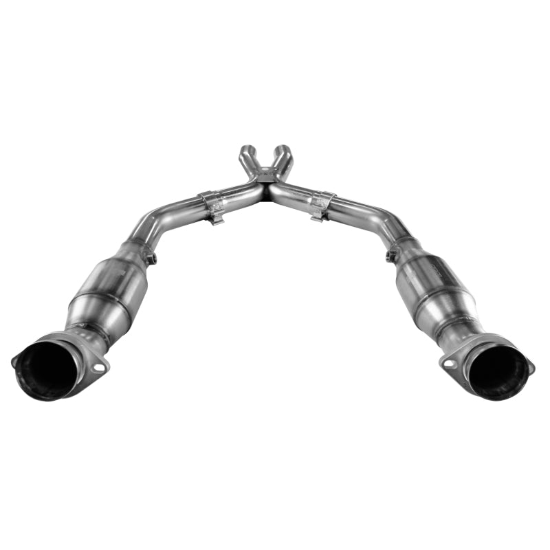 Kooks 05-10 Ford Mustang GT 4.6L 3V Auto/Manual 2 1/2in x 2 1/2in OEM Cat X Pipe Kooks HDR Req-SR1 Performance