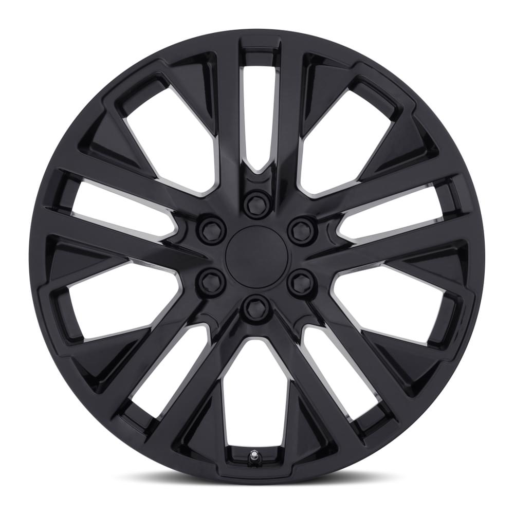 FR 96 – GMC CARBONPRO REPLICA WHEELS-Gloss Black 22x9 6x5.5 + 28 HB 78.1