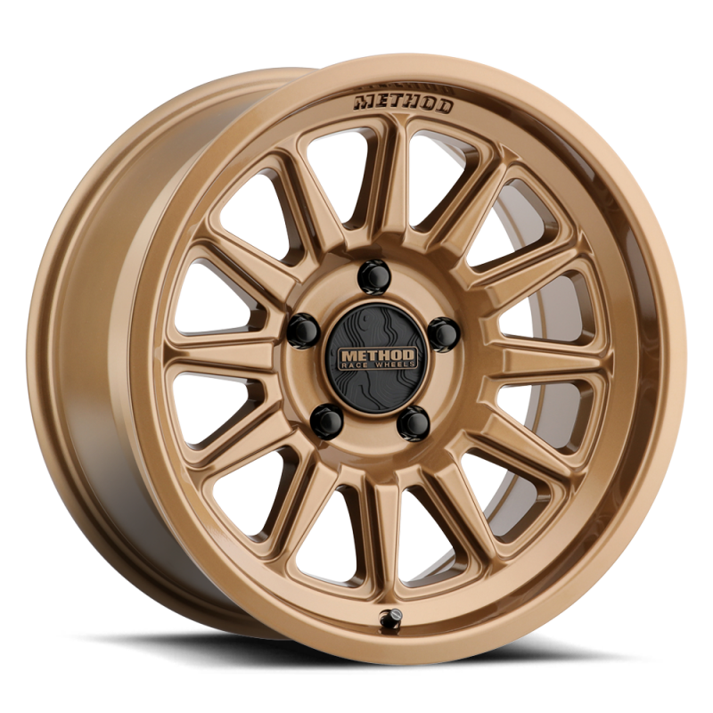 Method MR323 20x10 / 8x180 BP / -18ET / 4.76in BS / 130.81mm CB - Gloss Bronze Wheel-SR1 Performance