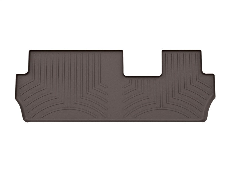 WeatherTech DigitalFit FloorLiner for 2025 VW ID. Buzz Third Row - Cocoa