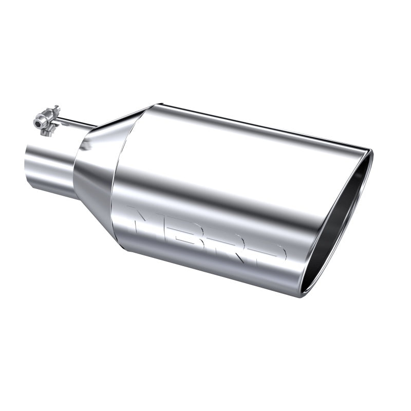 MBRP Universal Tip 8in O.D. Rolled End 4in inlet 18in length T304-SR1 Performance